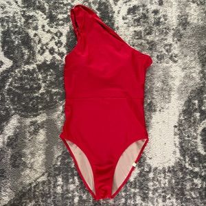 Summersalt Ruched Sidestroke Swimsuit
